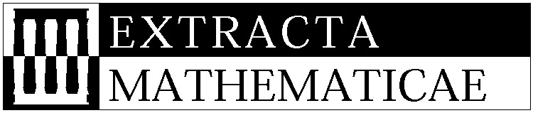 Logo Extracta Mathematicae
